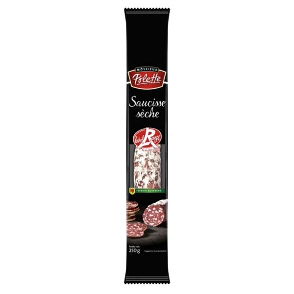 MONSIEUR POLETTE SAUCISSE DROITE 250G